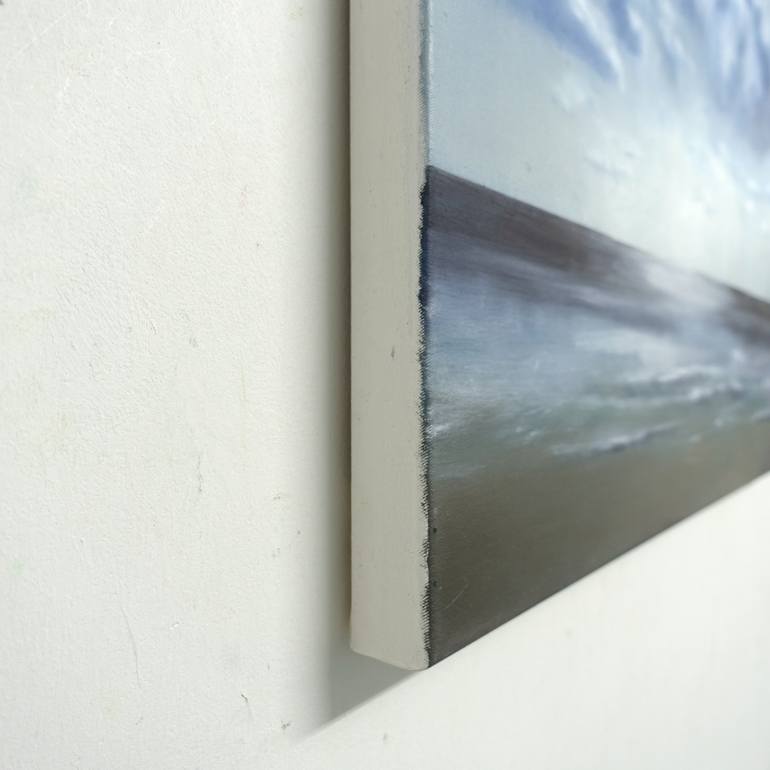 Original Modernism Seascape Painting by Leni Winkelmann