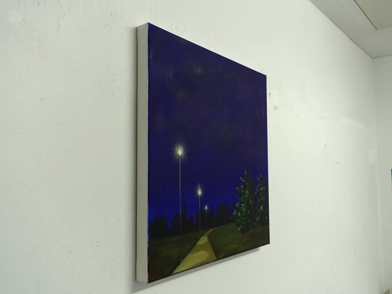 Original Figurative Landscape Painting by Leni Winkelmann