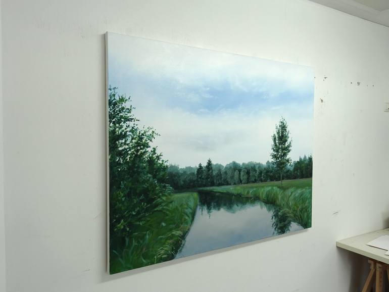 Original Figurative Landscape Painting by Leni Winkelmann