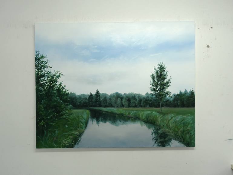Original Figurative Landscape Painting by Leni Winkelmann