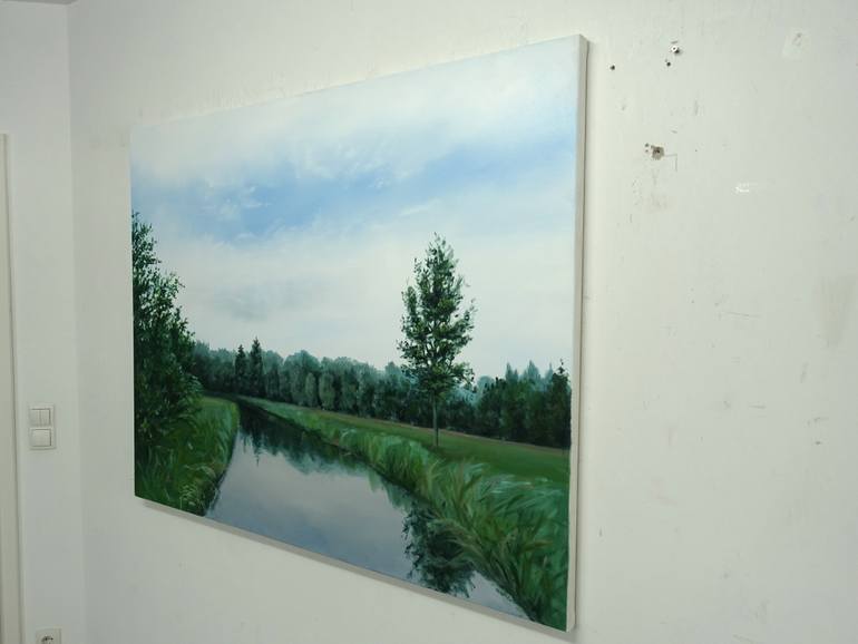 Original Figurative Landscape Painting by Leni Winkelmann