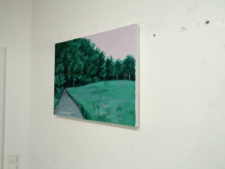 Original Expressionism Landscape Painting by Leni Winkelmann