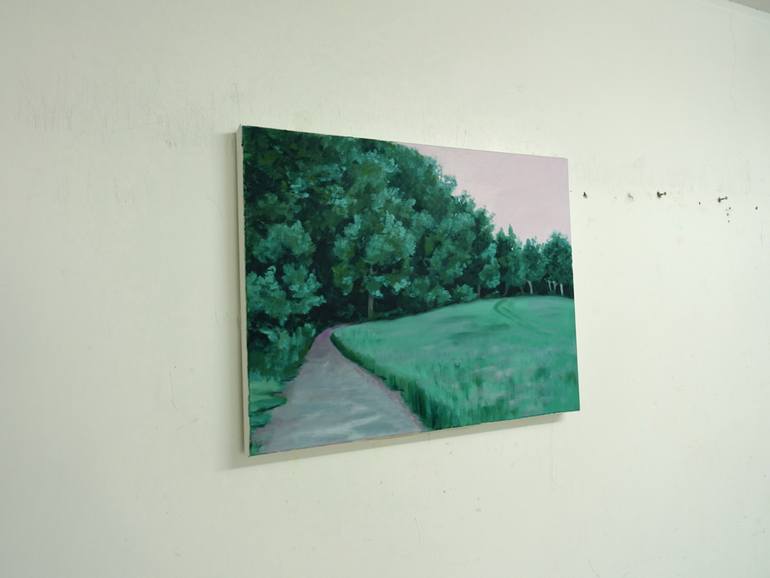 Original Expressionism Landscape Painting by Leni Winkelmann