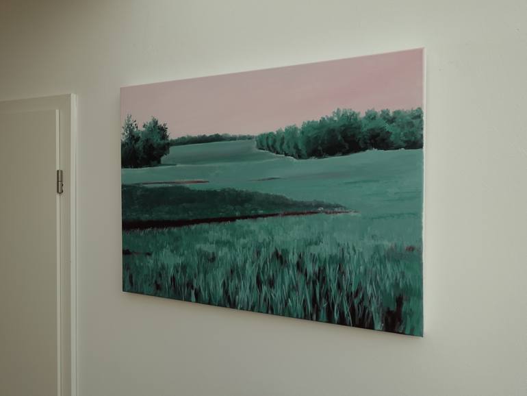 Original Impressionism Landscape Painting by Leni Winkelmann