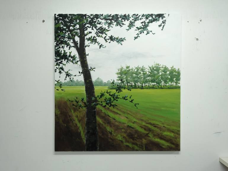 Original Figurative Landscape Painting by Leni Winkelmann