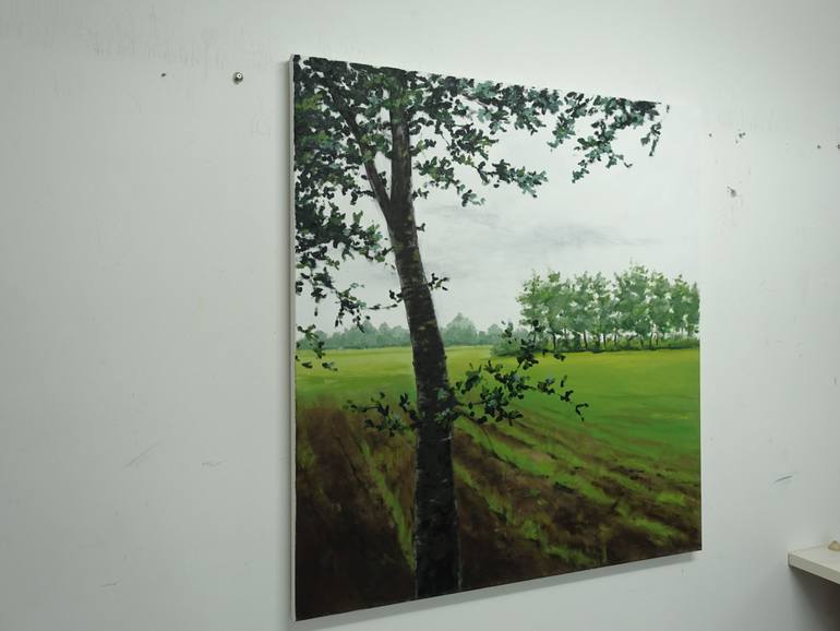Original Figurative Landscape Painting by Leni Winkelmann