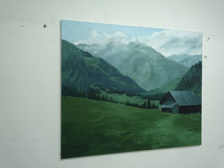 Original Realism Landscape Painting by Leni Winkelmann