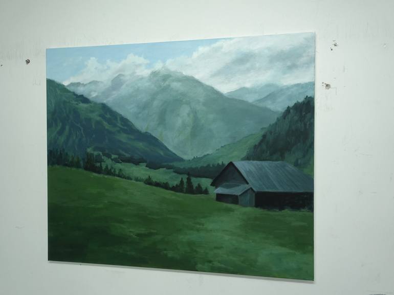 Original Realism Landscape Painting by Leni Winkelmann
