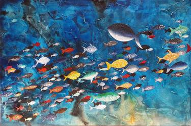 Original Fish Paintings by Fabrizio Madonia