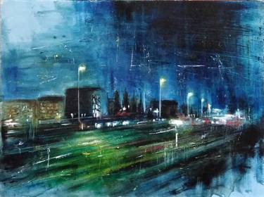 Print of Expressionism Cities Paintings by Mariarosaria Stigliano