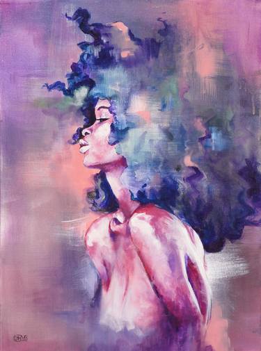 Original Women Paintings by Camille Alazet