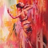 oriental dancer IV by Camille Alazet