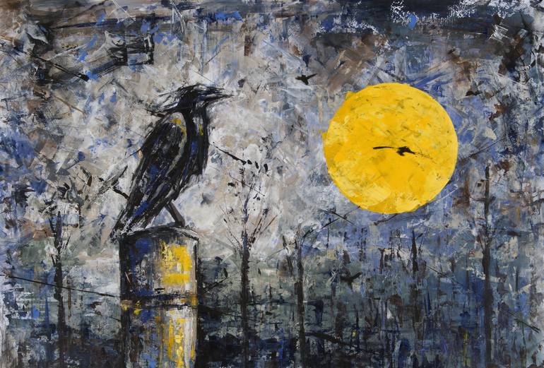 The Night Painting By Georgi Nikov Saatchi Art
