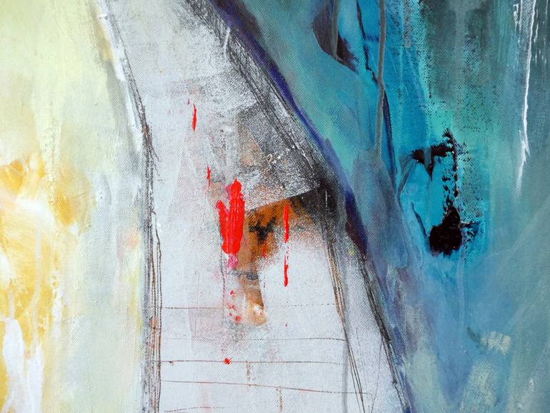 Original Abstract Expressionism Abstract Painting by Georgi Nikov