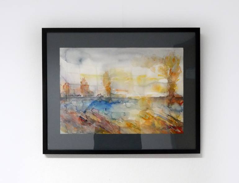 Original Abstract Nature Painting by Georgi Nikov