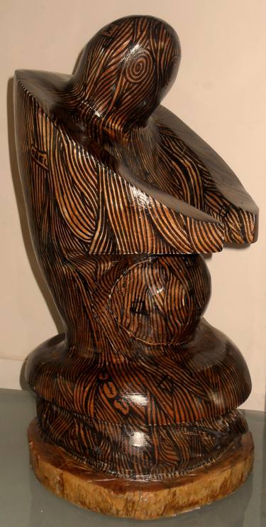 Original Nature Sculpture by Toni Ndikanwu