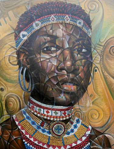 Print of Realism Fashion Paintings by Toni Ndikanwu