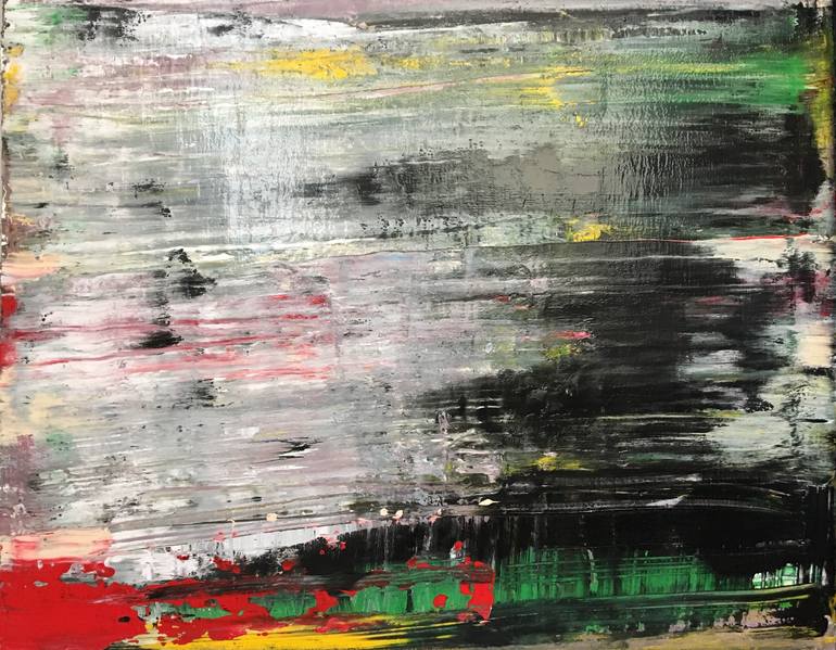 Original Abstract Expressionism Abstract Painting by Nicholas Conlon