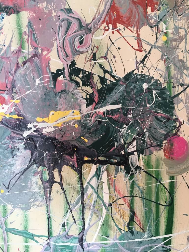 Original Abstract Expressionism Abstract Painting by Nicholas Conlon