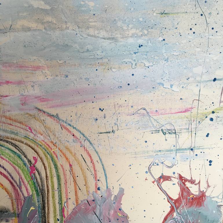 Original Abstract Expressionism Abstract Painting by Nicholas Conlon