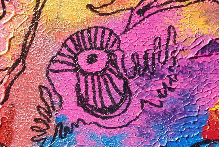 Original Abstract Humor Painting by Sofia Sullivan