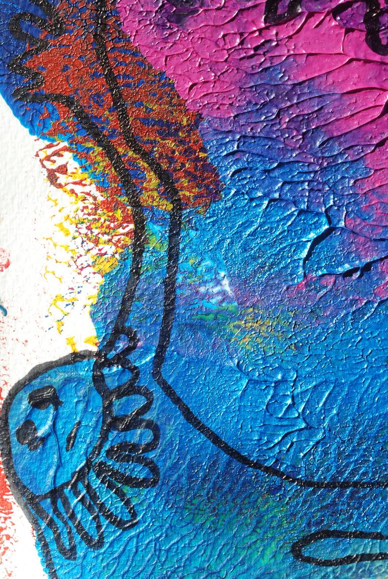 Original Abstract Humor Painting by Sofia Sullivan