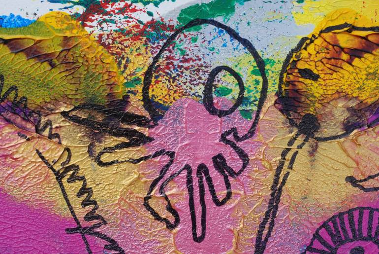 Original Abstract Humor Painting by Sofia Sullivan