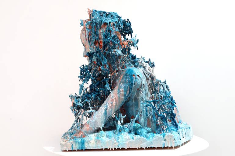 Original Abstract Expressionism Abstract Sculpture by yona H