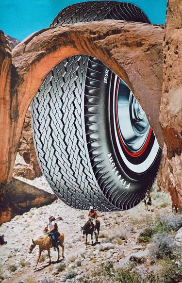 Print of Conceptual Travel Collage by Gabriel Mello