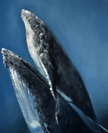 Original Realism Animal Paintings by Trevor Salisbury