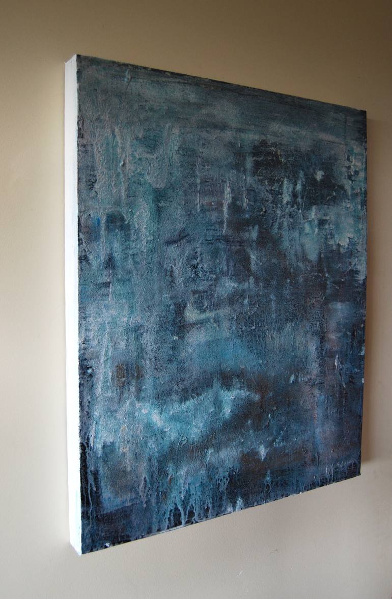 Original Abstract Cities Painting by Trevor Salisbury
