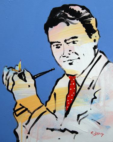 Print of Pop Art Pop Culture/Celebrity Paintings by Trevor Salisbury