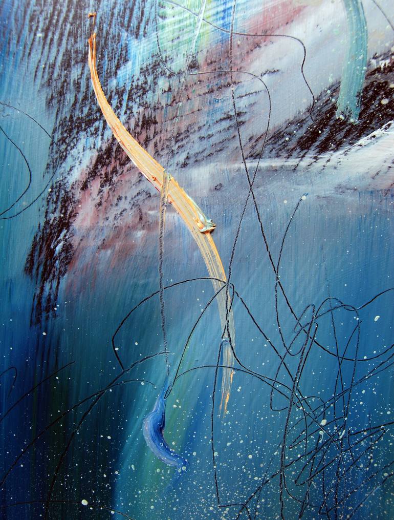 Original Abstract Painting by Trevor Salisbury