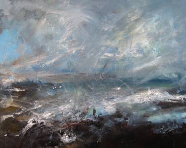 Print of Abstract Expressionism Seascape Paintings by Trevor Salisbury