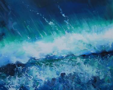 Original Impressionism Seascape Paintings by Trevor Salisbury