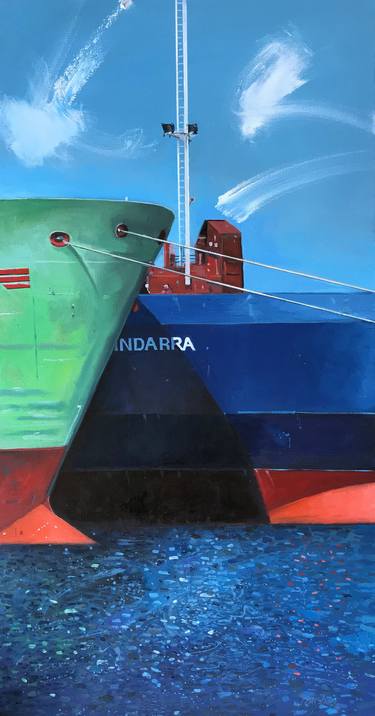 Original Ship Paintings by Trevor Salisbury