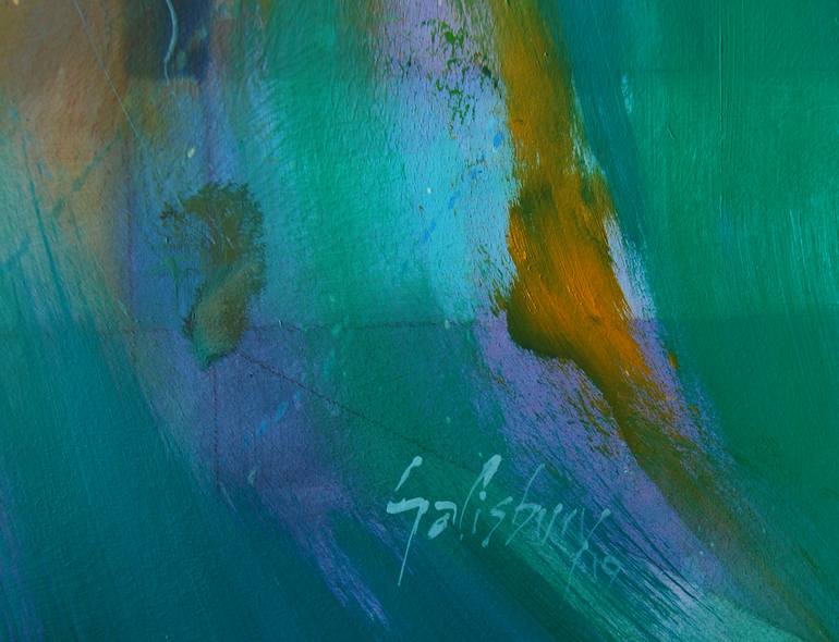 Original Abstract Expressionism Abstract Painting by Trevor Salisbury