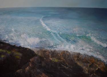 Print of Realism Seascape Paintings by Trevor Salisbury