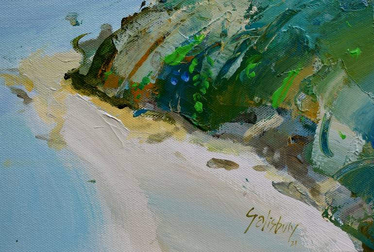 Original Seascape Painting by Trevor Salisbury