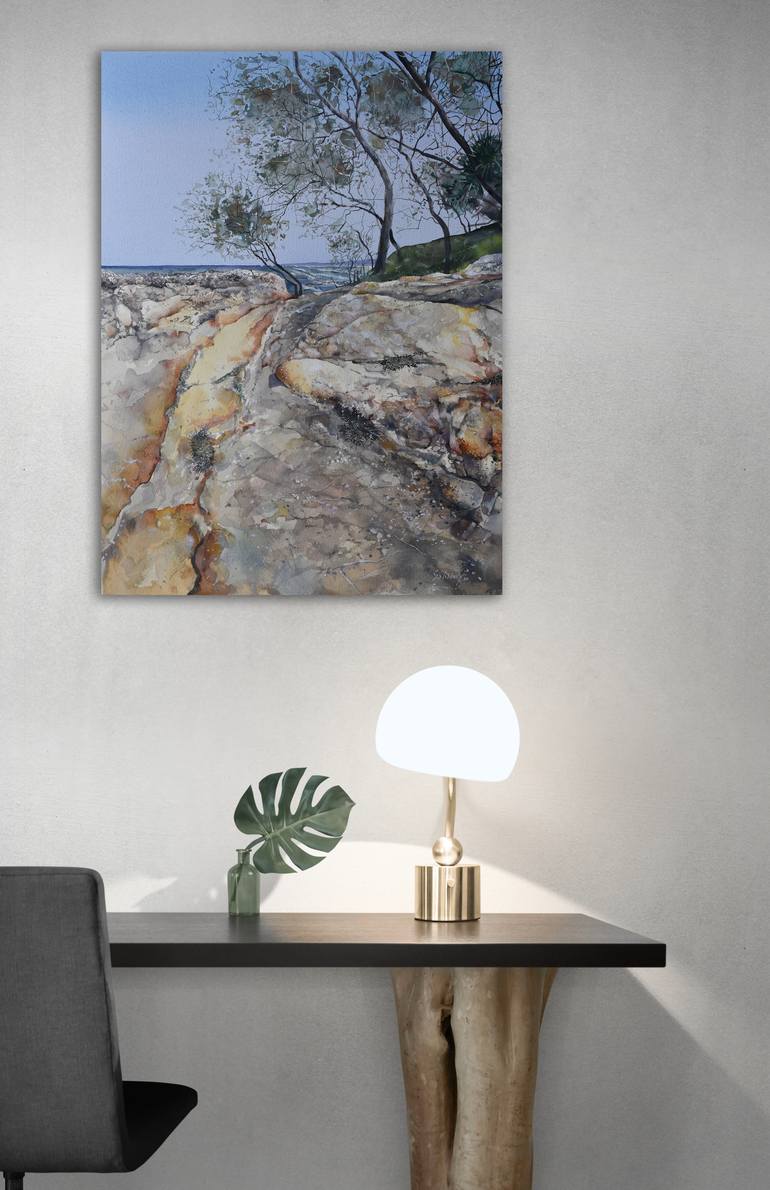 Original Impressionism Landscape Painting by Trevor Salisbury