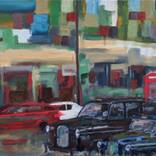 London Cabs by Ian Young
