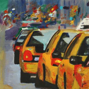 Original Impressionism Car Paintings by Julie Westmore