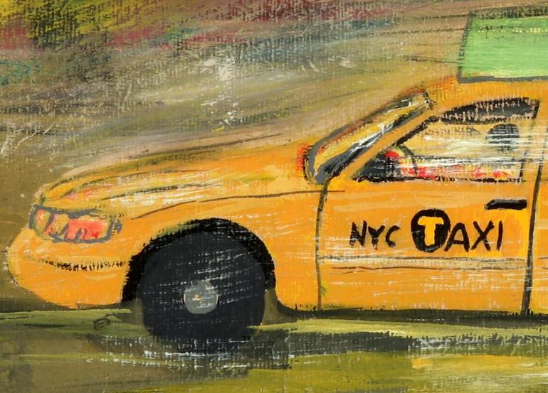 Original Car Painting by Julie Westmore
