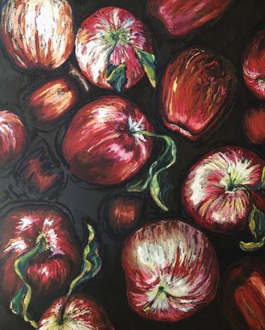 Original Food Painting by Amanda Wilharm