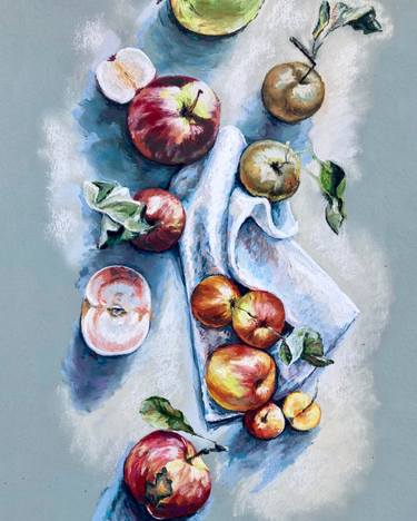 Original Food Painting by Amanda Wilharm