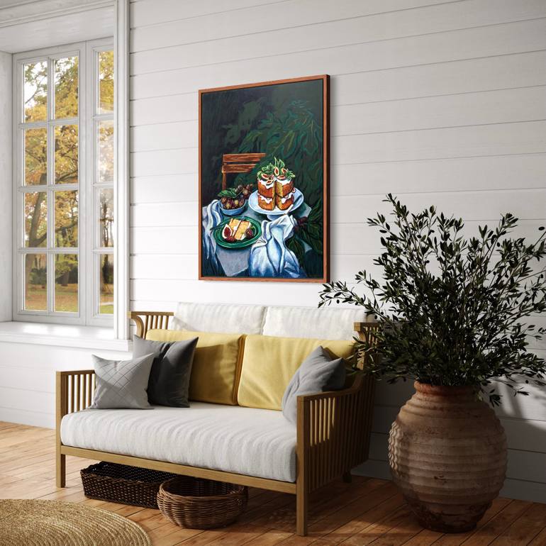 Original Impressionism Still Life Painting by Amanda Wilharm