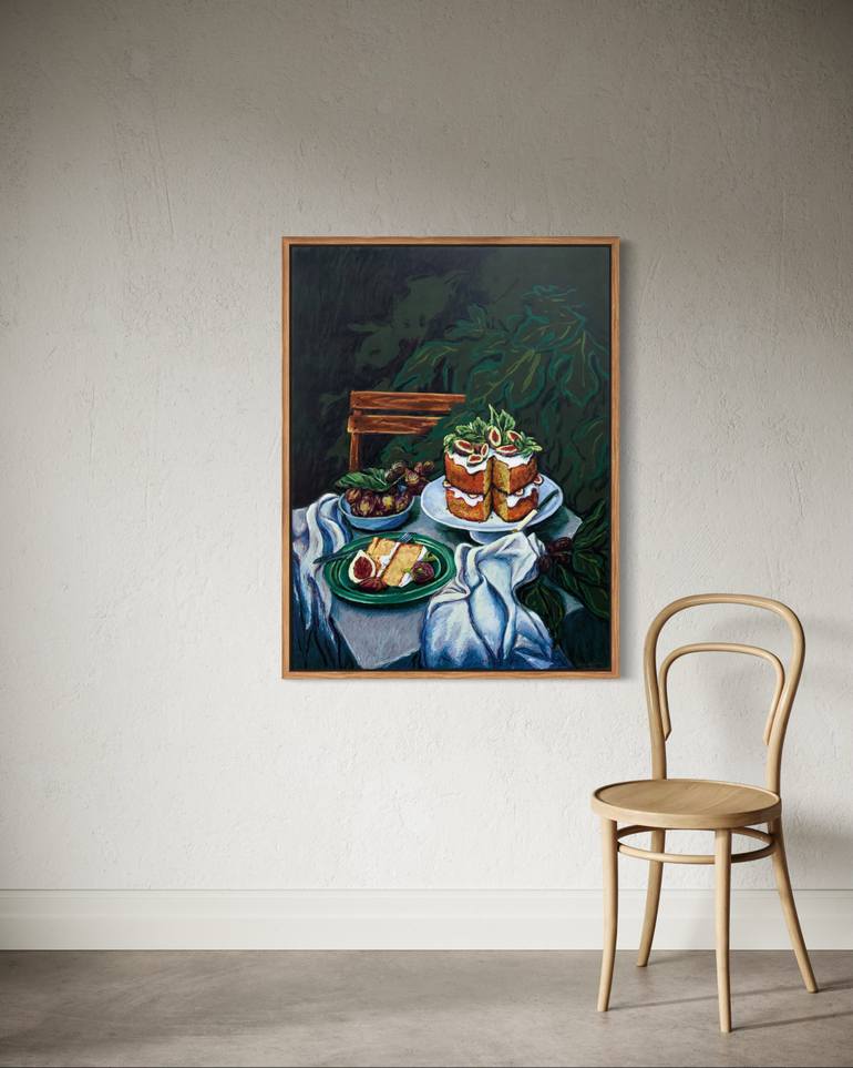 Original Impressionism Still Life Painting by Amanda Wilharm