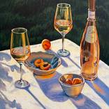 Rosé in the Sun by Amanda Wilharm