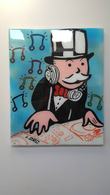 Original Expressionism Cartoon Paintings by Loro Eire