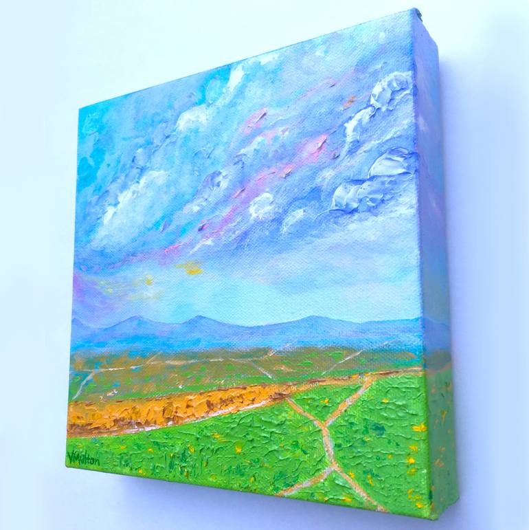 Original Impressionism Landscape Painting by Vanessa Sharp Multon